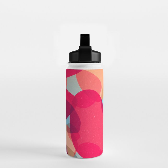 Abstract Soft Shapes #6 Water Bottle Gallery Image 2