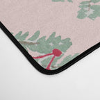 Christmas Pattern Pink Desk Mat Gallery Image 4