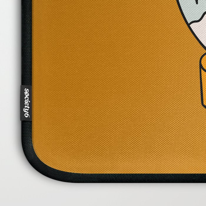 Leo Snow Globe Laptop Sleeve Gallery Image 3