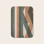 ABSTRACT ALPHABET / Decorative K Bath Mat Gallery Image 1