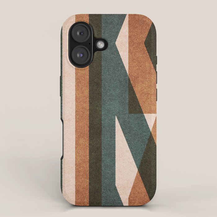 ABSTRACT ALPHABET / Decorative K iPhone Case Gallery Image 1