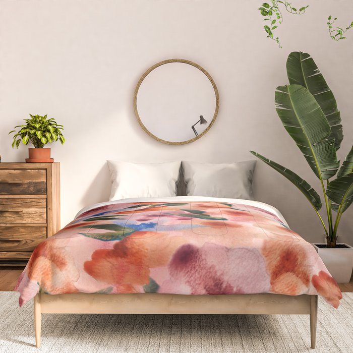 Water Floral Comforter Gallery Image 3