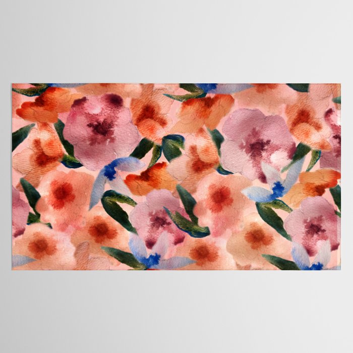 Water Floral Tablecloth Gallery Image 2