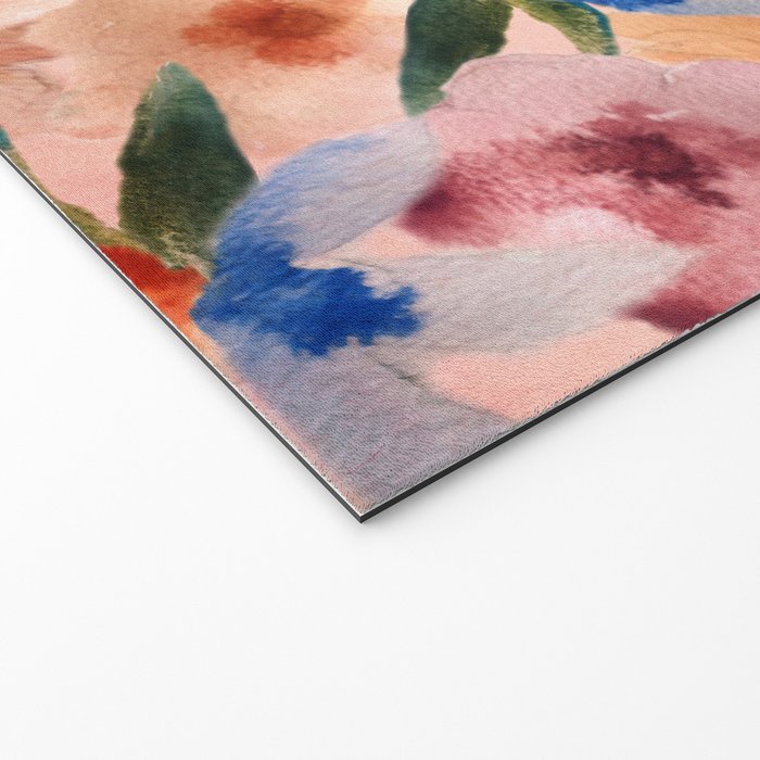 Water Floral Welcome Mat Gallery Image 2