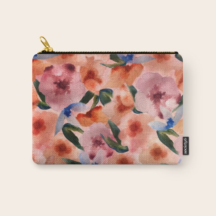Water Floral Carry All Pouch Gallery Image 1