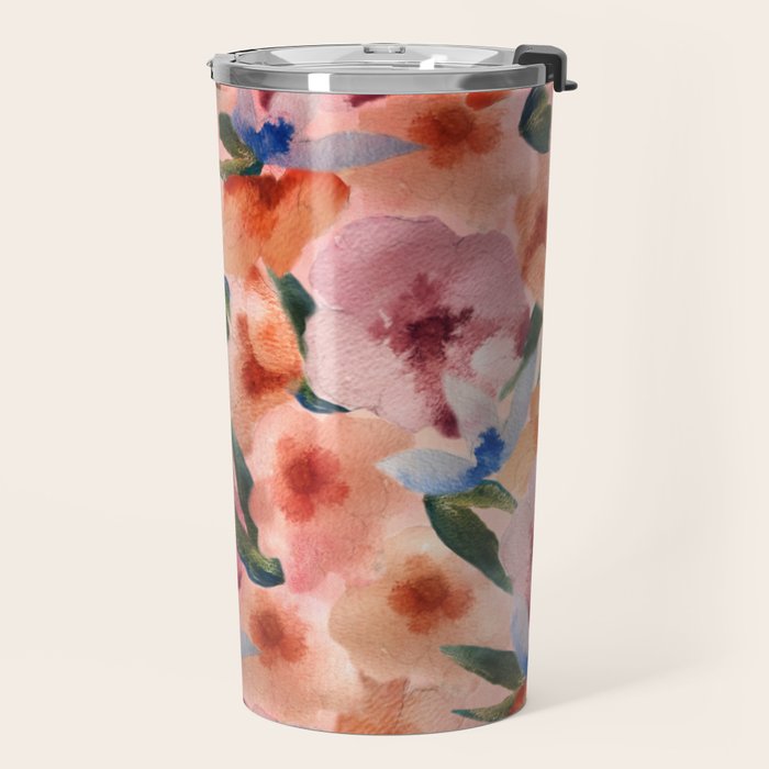 Water Floral Travel Mug Gallery Image 2