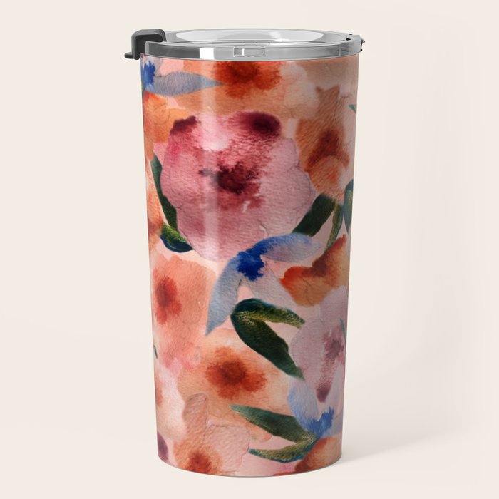Water Floral Travel Mug Gallery Image 3