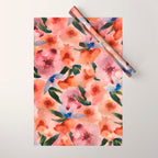 Water Floral Wrapping Paper Gallery Image 1