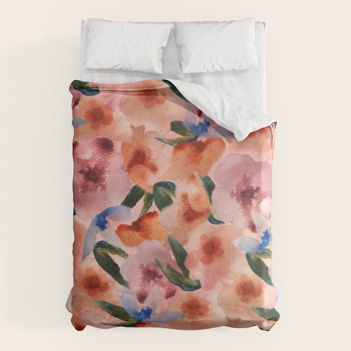 Water Floral Duvet Cover Gallery Image 1