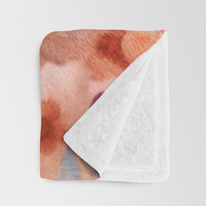 Water Floral Throw Blanket Gallery Image 3