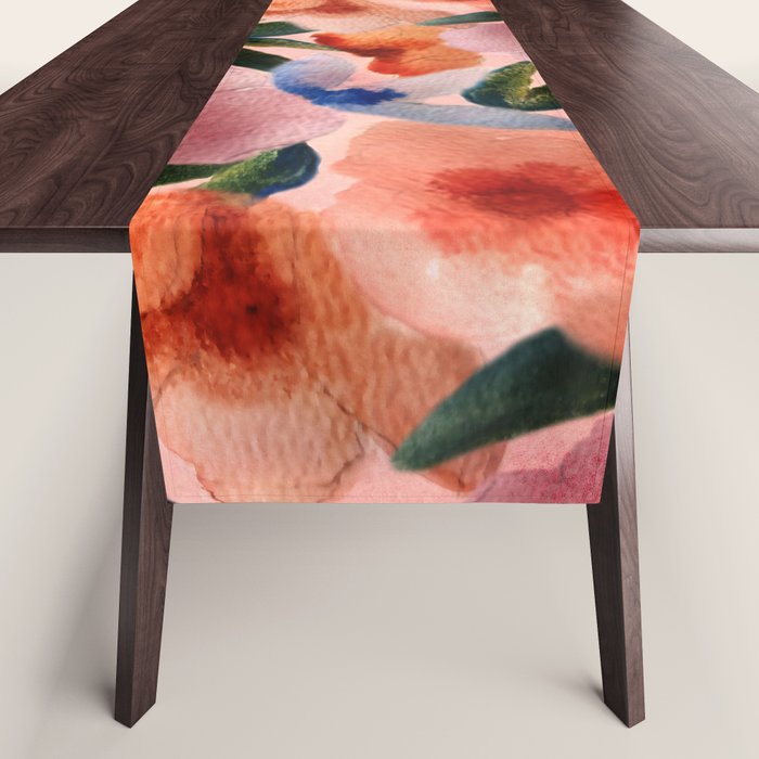Water Floral Table Runner Gallery Image 1
