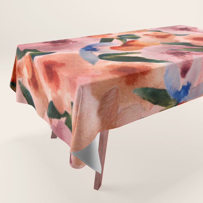 Water Floral Tablecloth Gallery Image 1