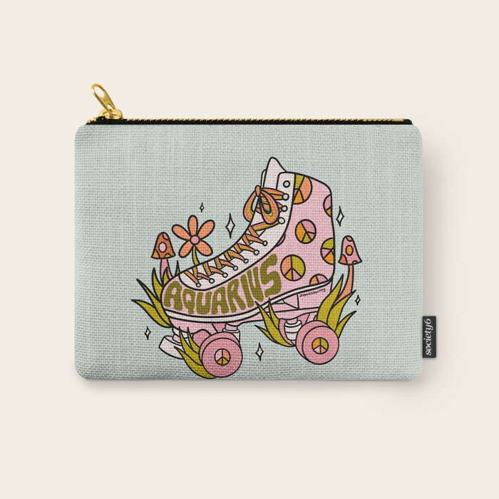 Aquarius Roller Skate Carry All Pouch Gallery Image 1
