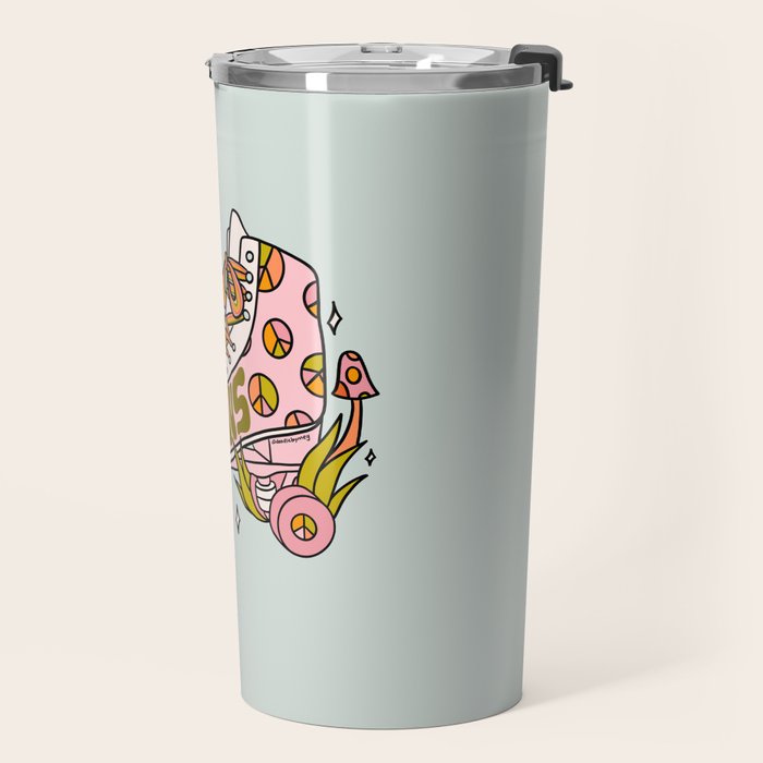 Aquarius Roller Skate Travel Mug Gallery Image 2