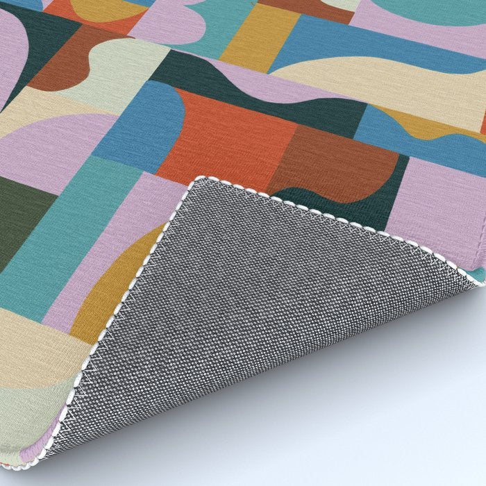 Abstract mosaic Rug Gallery Image 4