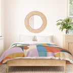 Abstract mosaic Duvet Cover Gallery Image 3