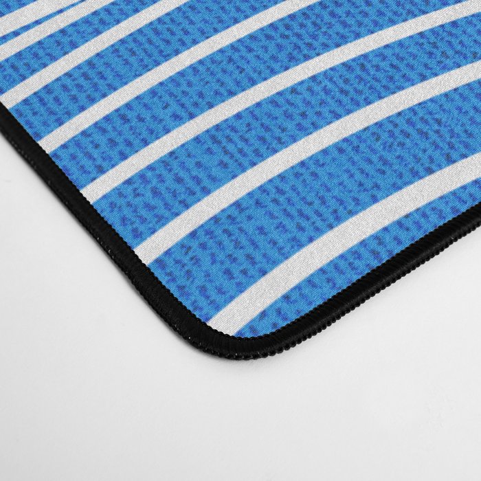 French Blue Ocean Waves Desk Mat Gallery Image 4