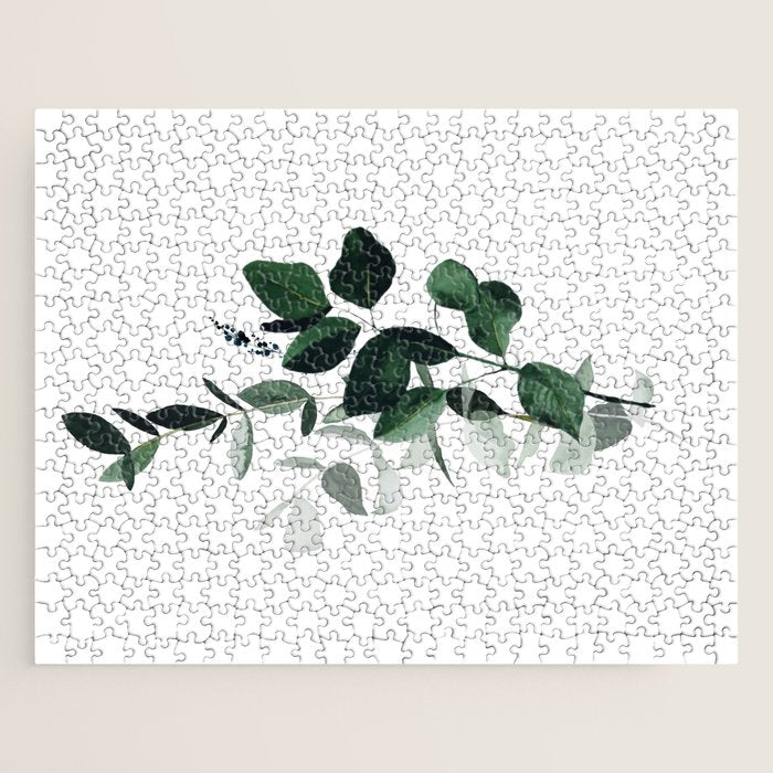 Botany Leaves ~Watercolor Jigsaw Puzzle Gallery Image 1