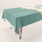 White Flowers 3 Tablecloth Gallery Image 1