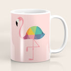 Rainbow Flamingo Coffee Mug Gallery Image 1