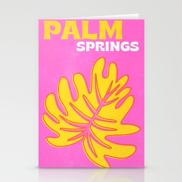 Palm Springs: Vintage Travel Colour Series 06 Stationery Card Gallery Image 1