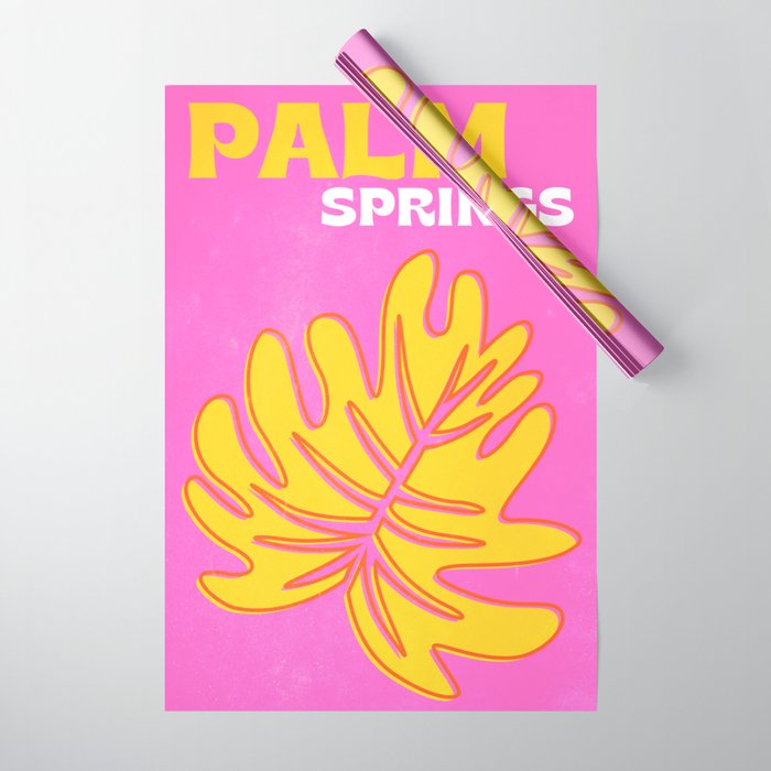 Palm Springs: Vintage Travel Colour Series 06 Wrapping Paper Gallery Image 1