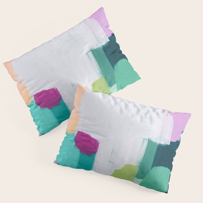 Abstract Oil Painting No. 89 Pillow Sham Gallery Image 3
