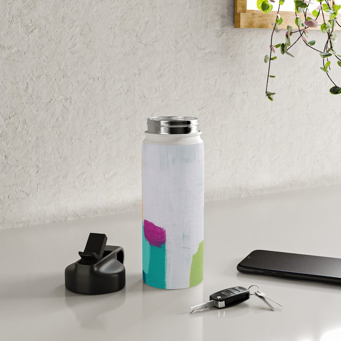 Abstract Oil Painting No. 89 Water Bottle Gallery Image 4