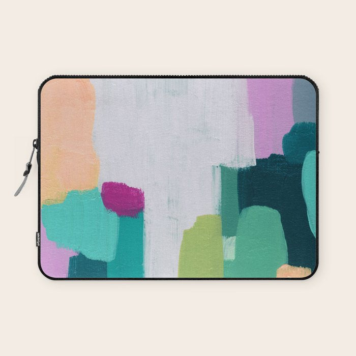 Abstract Oil Painting No. 89 Laptop Sleeve Gallery Image 1