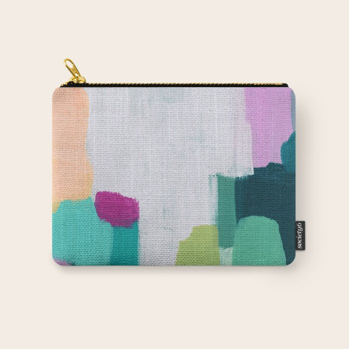 Abstract Oil Painting No. 89 Carry All Pouch Gallery Image 1