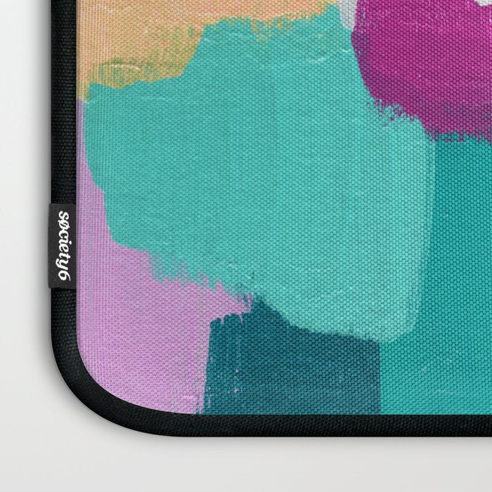 Abstract Oil Painting No. 89 Laptop Sleeve Gallery Image 3