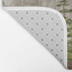 Mountain Range Woodland Forest Bath Mat Gallery Image 2