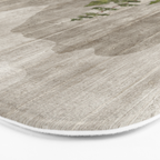 Mountain Range Woodland Forest Bath Mat Gallery Image 3