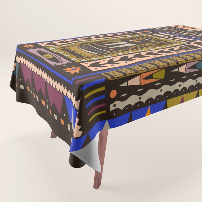 Wolf and The Rabbit Tablecloth Gallery Image 1