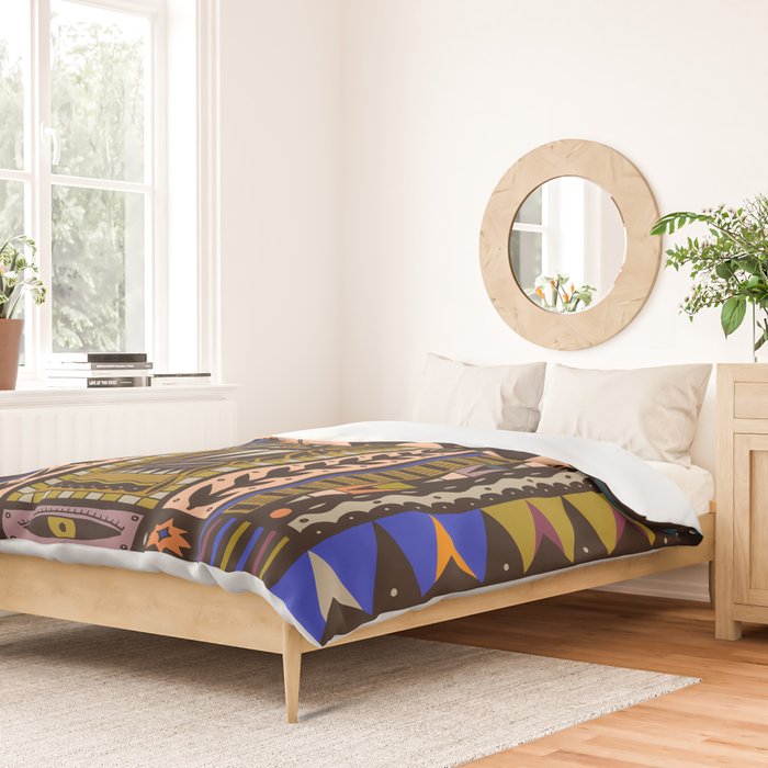 Wolf and The Rabbit Duvet Cover Gallery Image 2