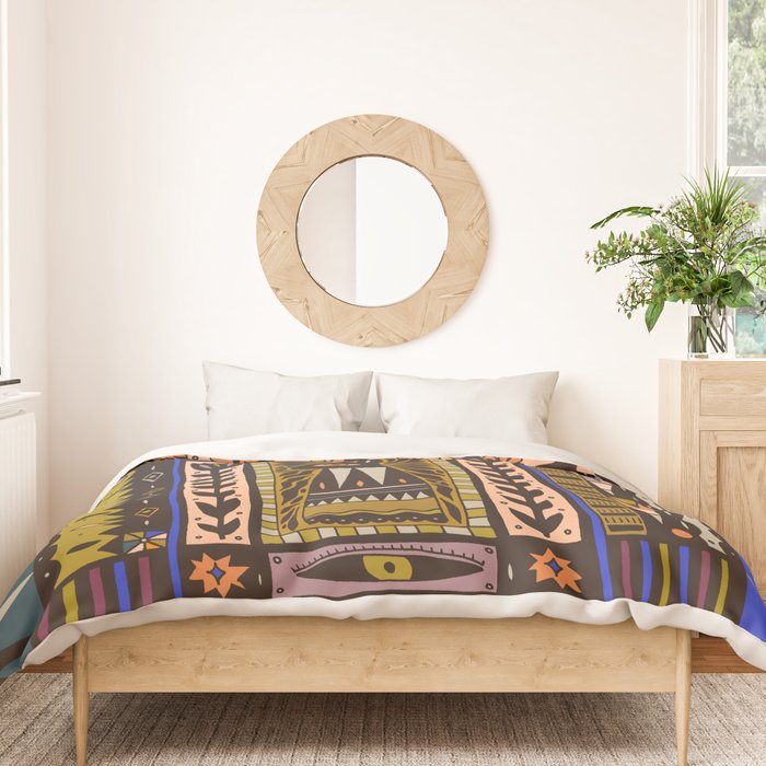 Wolf and The Rabbit Duvet Cover Gallery Image 3