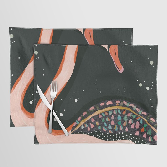 Night Swan Placemat Gallery Image 1