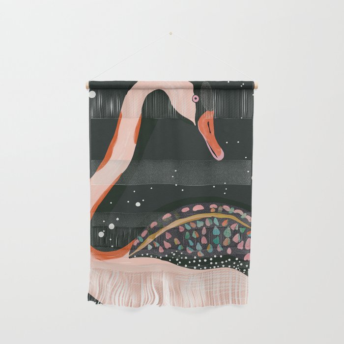 Night Swan Wall Hanging Gallery Image 1