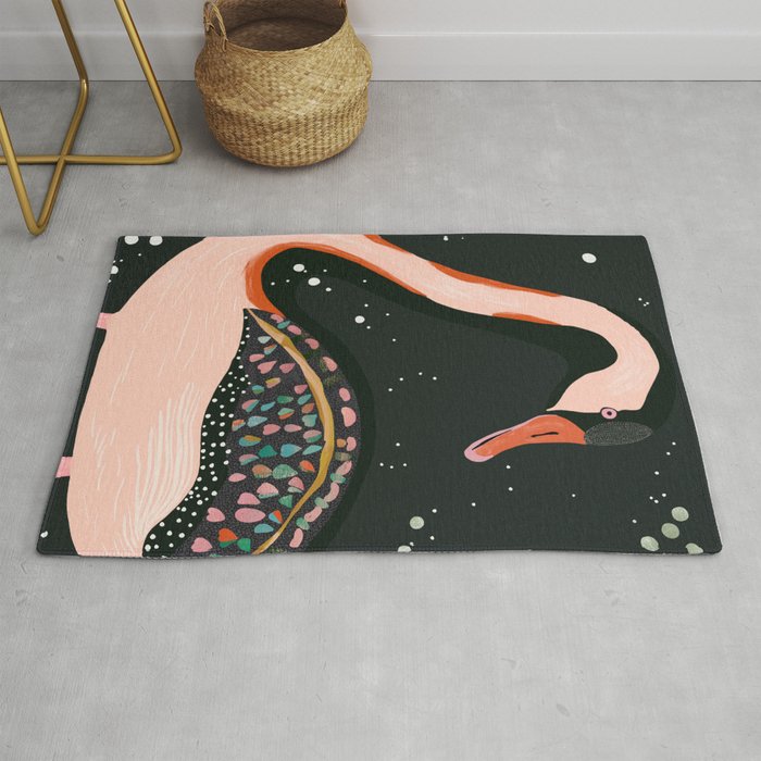 Night Swan Rug Gallery Image 1