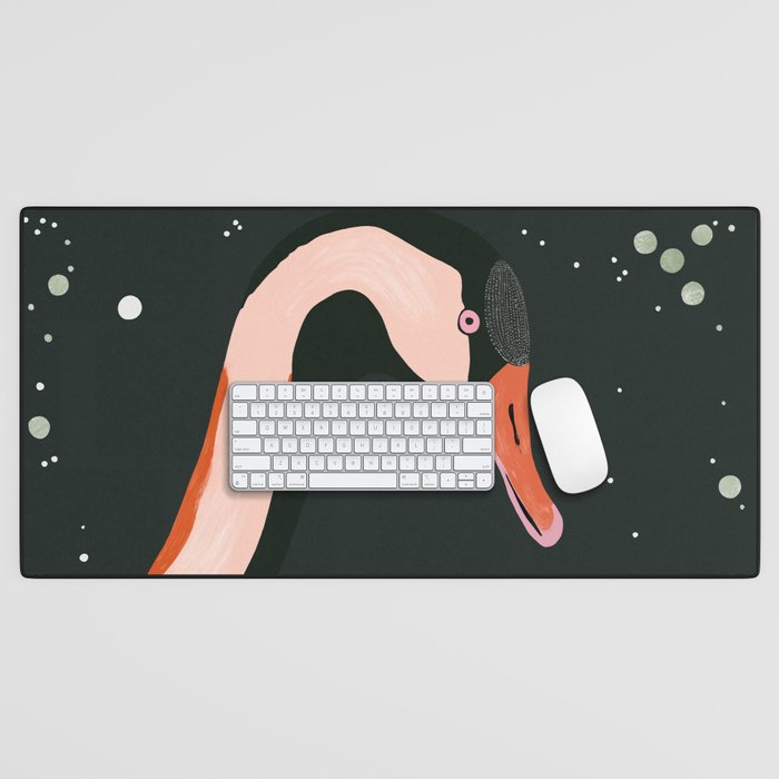 Night Swan Desk Mat Gallery Image 1