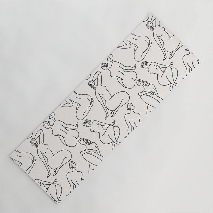 HERA LIGHT LINEN Yoga Mat Gallery Image 1