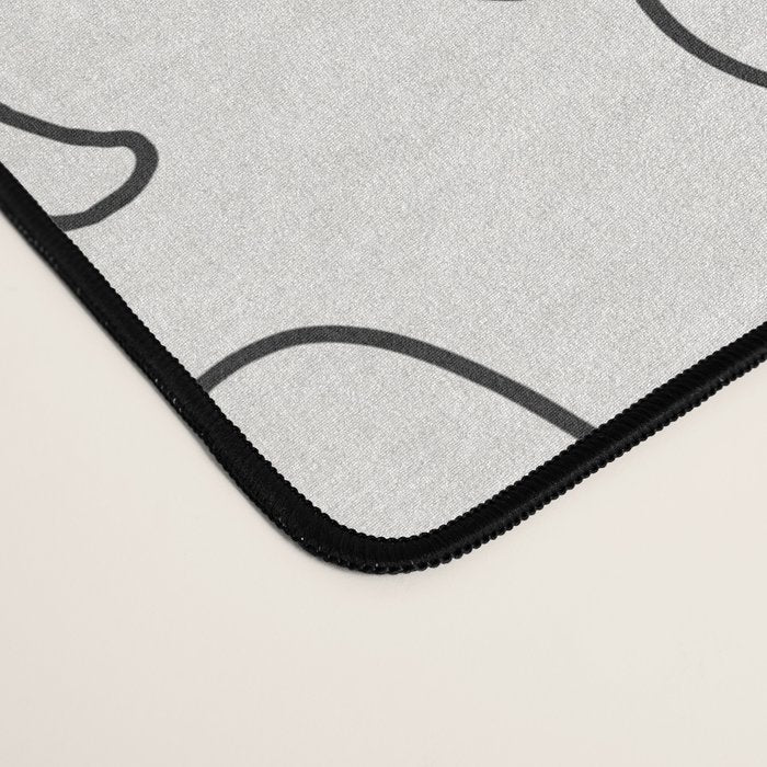 HERA LIGHT LINEN Desk Mat Gallery Image 4