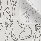 HERA LIGHT LINEN Wall Tapestry Gallery Image 3