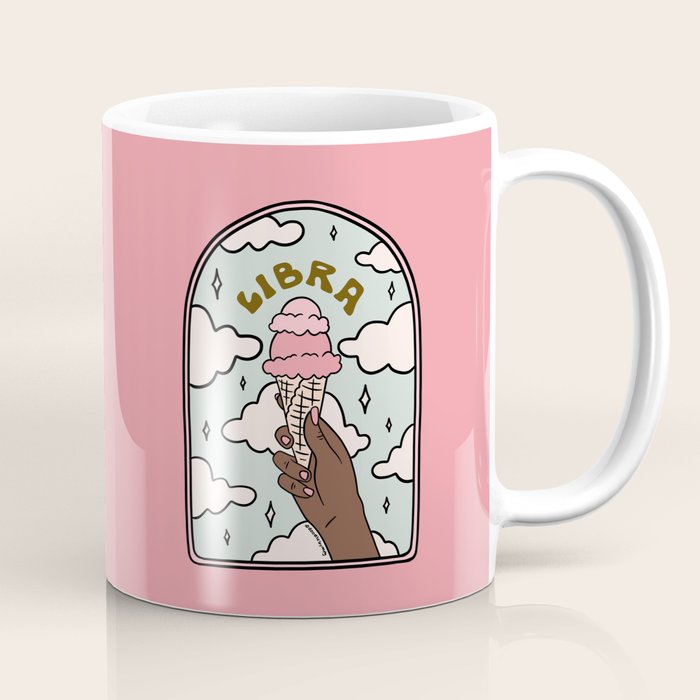 Libra Ice cream Coffee Mug Gallery Image 1