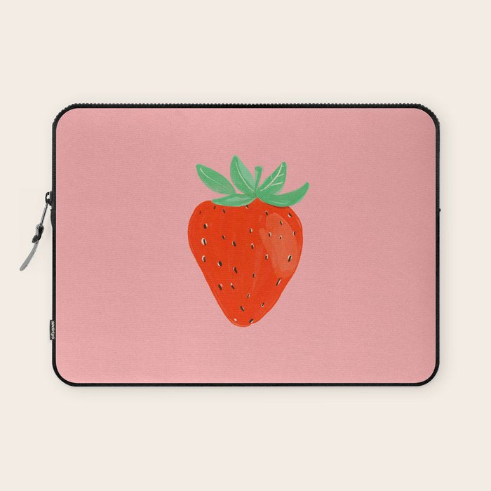 Sweet strawberry Laptop Sleeve Gallery Image 1
