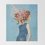 In Bloom 30 Throw Blanket Gallery Image 2
