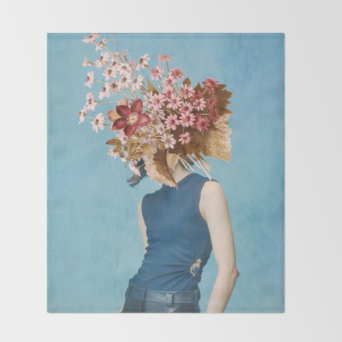 In Bloom 30 Throw Blanket Gallery Image 2