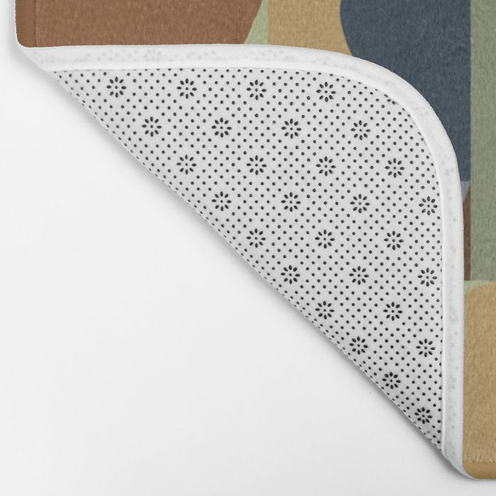 Geometric mosaic Bath Mat Gallery Image 2