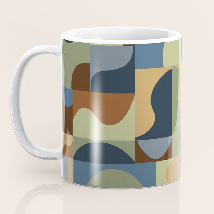 Geometric mosaic Coffee Mug Gallery Image 3