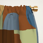 Geometric mosaic Window Curtain Gallery Image 2